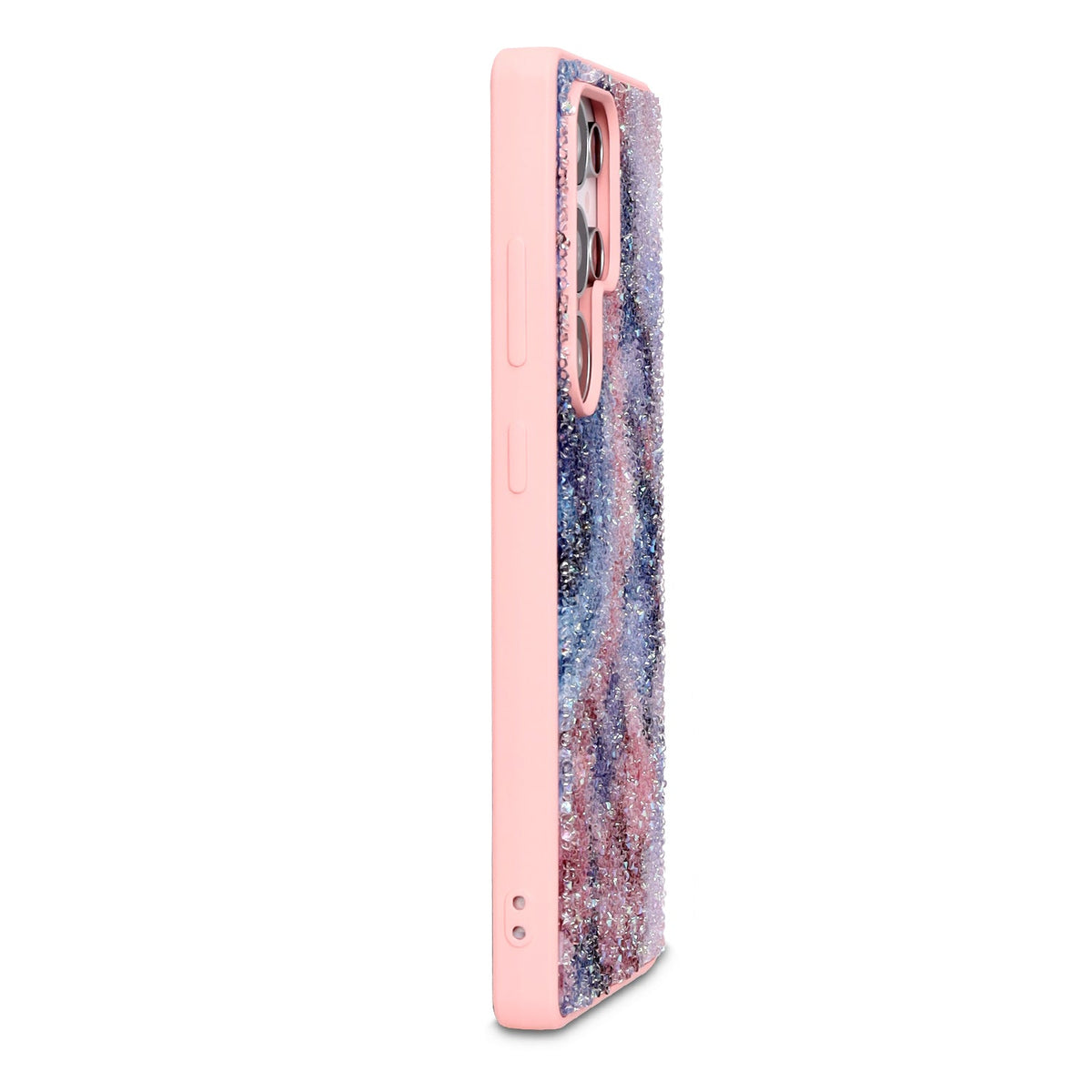 Samsung Galaxy S24 Ultra Hoesje - Nova - Diamant Marmer Glitter Back Cover