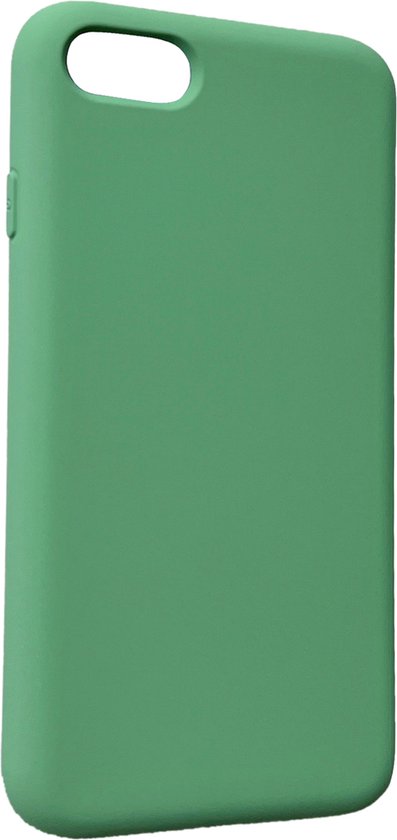 Apple iPhone SE (2022) Hoesje - Licht Groen - Siliconen Back Cover