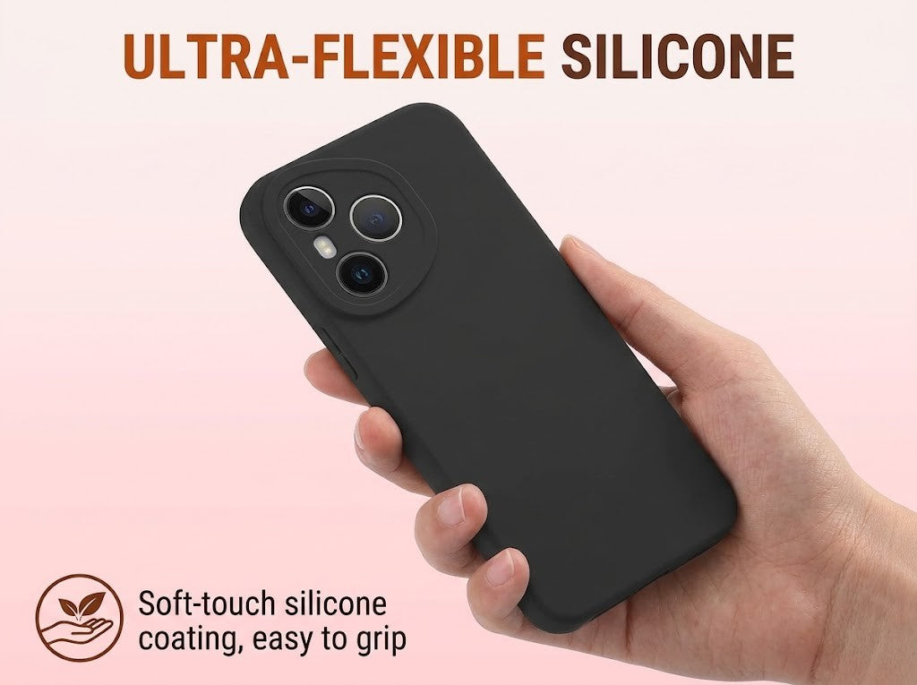 Honor 400 Pro 5G Hoesje - Zwart - Siliconen Back Cover