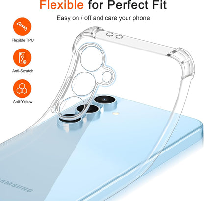 Samsung Galaxy S26 Plus Hoesje - Transparant - Anti-Shock Back Cover