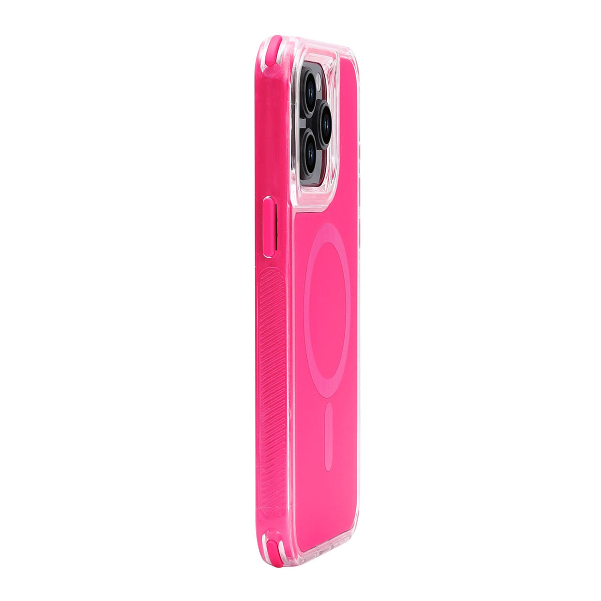 Apple iPhone 16 Pro Max Case - Neon Pink - Liquid Armor MagSafe Back Cover