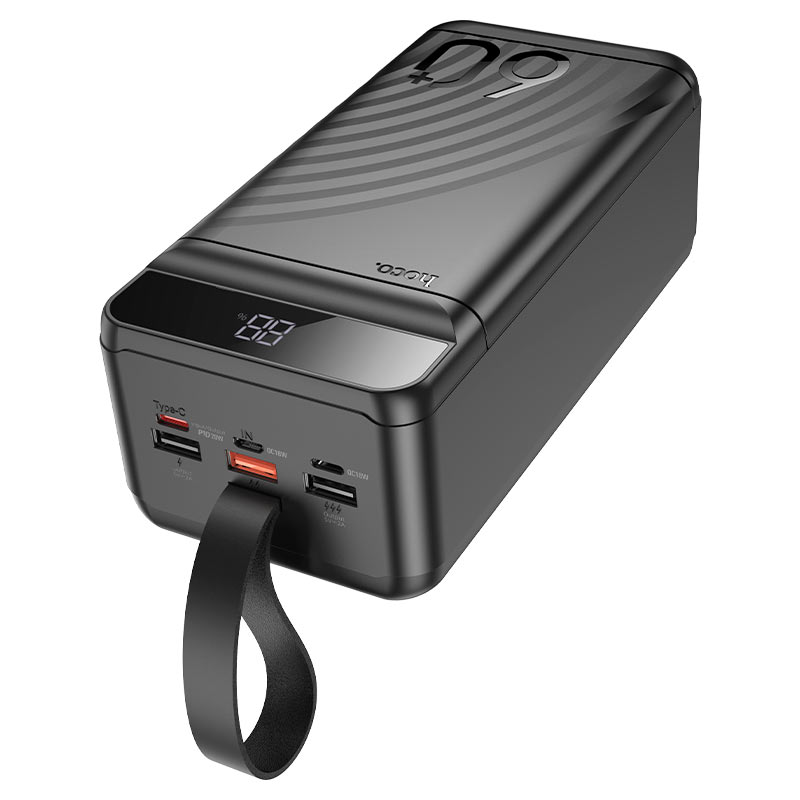 Hoco Powerbank 60.000mAh 22.5W - Zwart