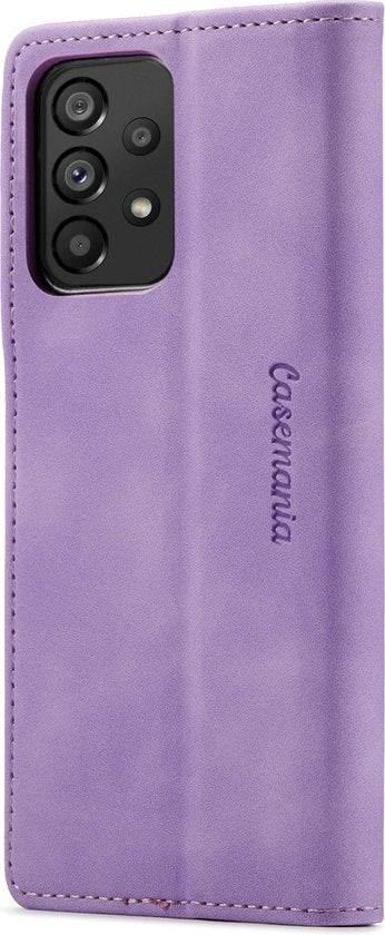 Samsung Galaxy A53 5G Hoesje - Bright Lila - Dunne Bookcase