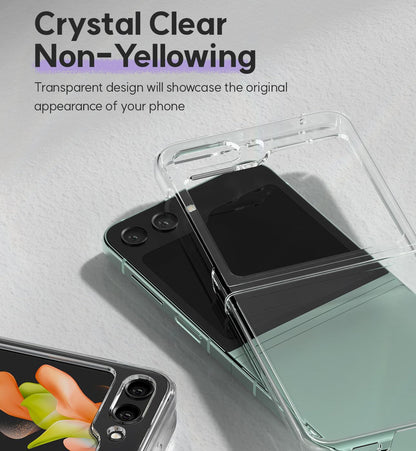 Samsung Galaxy Z Flip 5 Hoesje - Transparant - Siliconen Back Cover