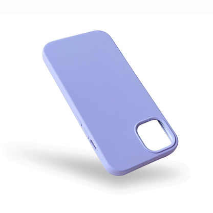 Apple iPhone 14 Pro Max Case - Purple - Liquid Silicone Back Cover