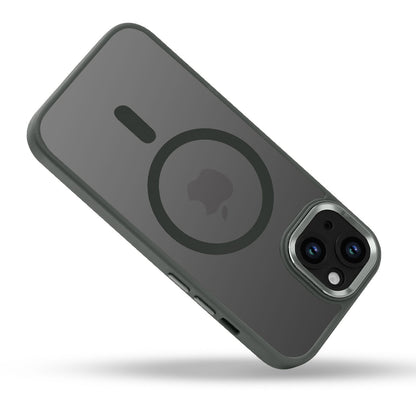 Apple iPhone 15 Case - Grey - Bumper MagSafe Back Cover