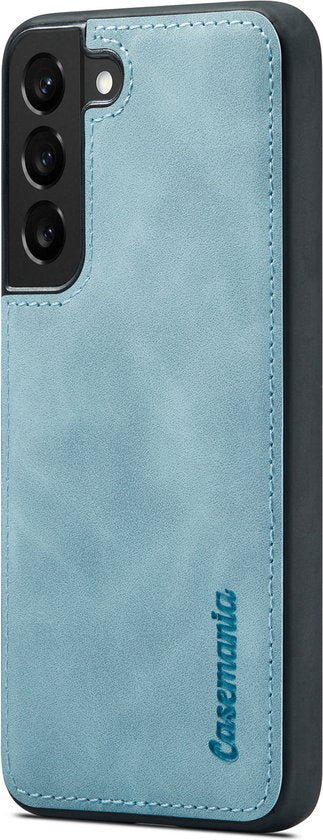 Samsung Galaxy S23 Plus Hoesje - Aqua Blue - 2 in 1 Bookcase