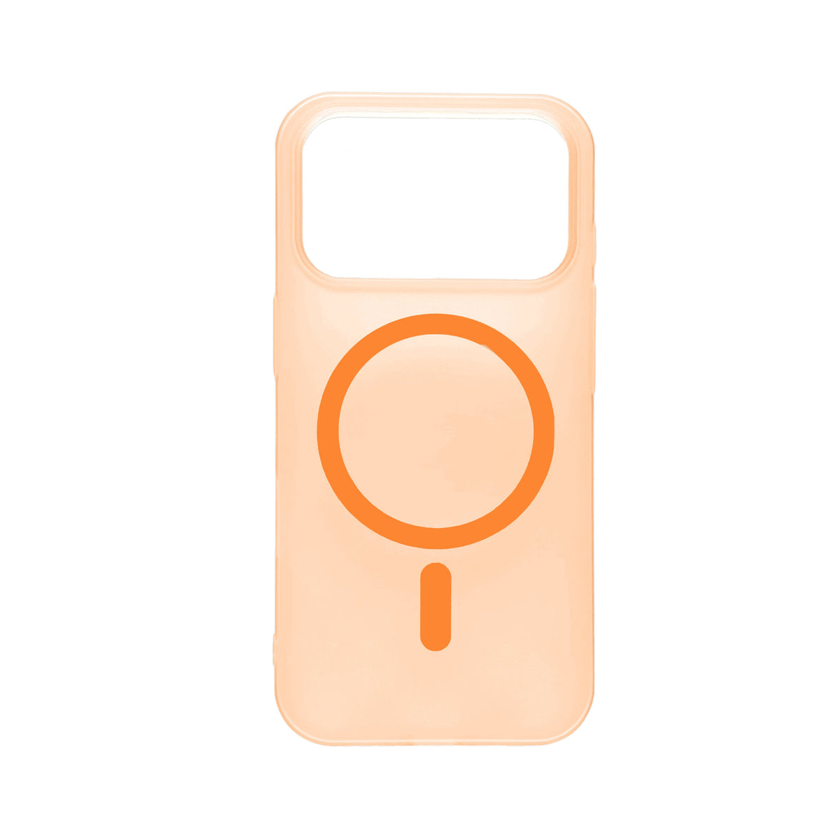 Apple iPhone 17 Pro Max Hülle - Orange - Frosted Matte Hardcase MagSafe-Backcover