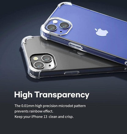 Apple iPhone 13 Mini Hoesje - Transparant - Anti-Shock MagSafe Back Cover