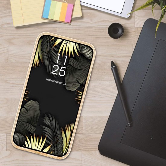 Samsung Galaxy A03 Hülle - Gold - Glitzer-Backcover