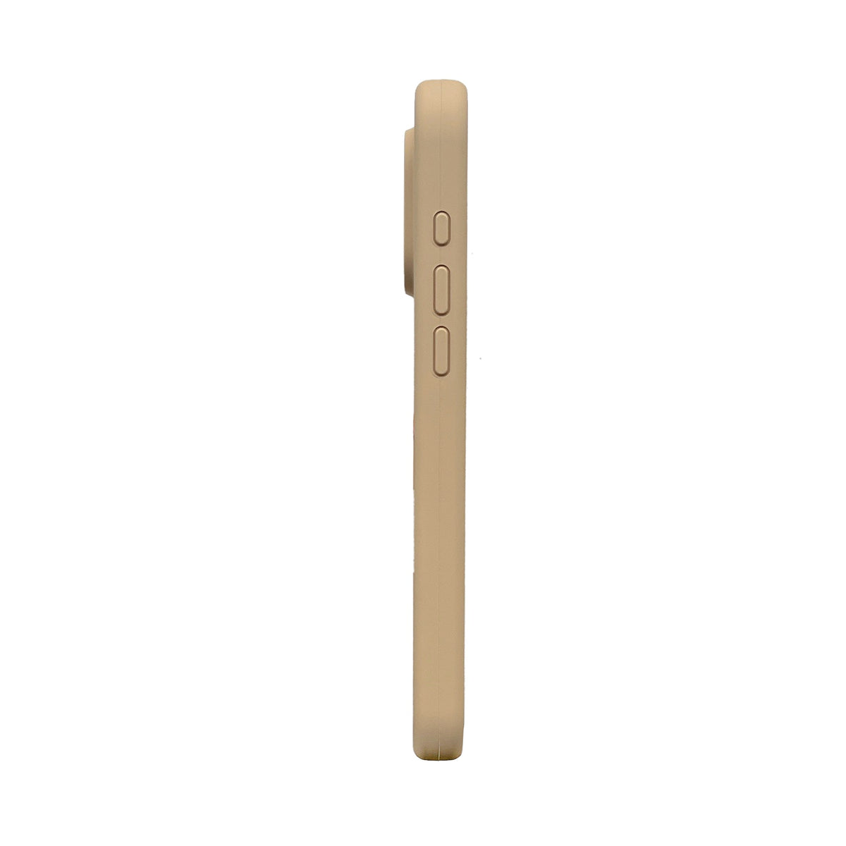 Apple iPhone 16 Pro Max Hoesje - Zand Beige - Liquid Siliconen MagSafe Back Cover