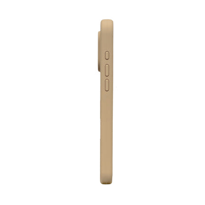 Apple iPhone 16 Pro Max Hoesje - Zand Beige - Liquid Siliconen MagSafe Back Cover