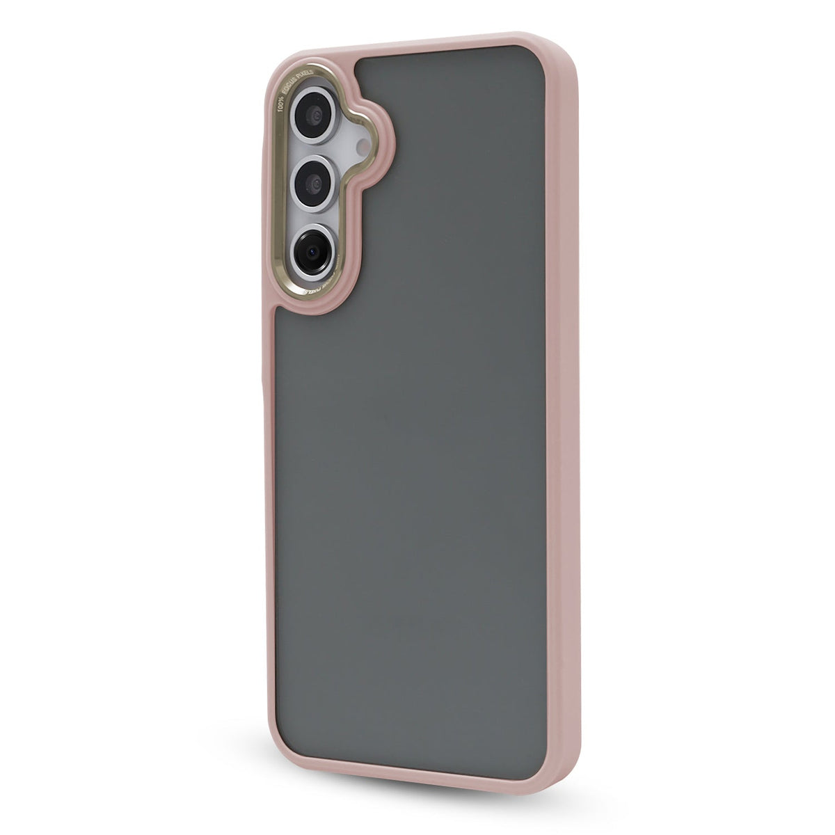 Samsung Galaxy S24 FE Hoesje - Roze - Frame Back Cover