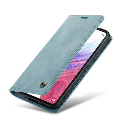 Samsung Galaxy A71 5G Hoesje - Aqua Blue - Dunne Bookcase