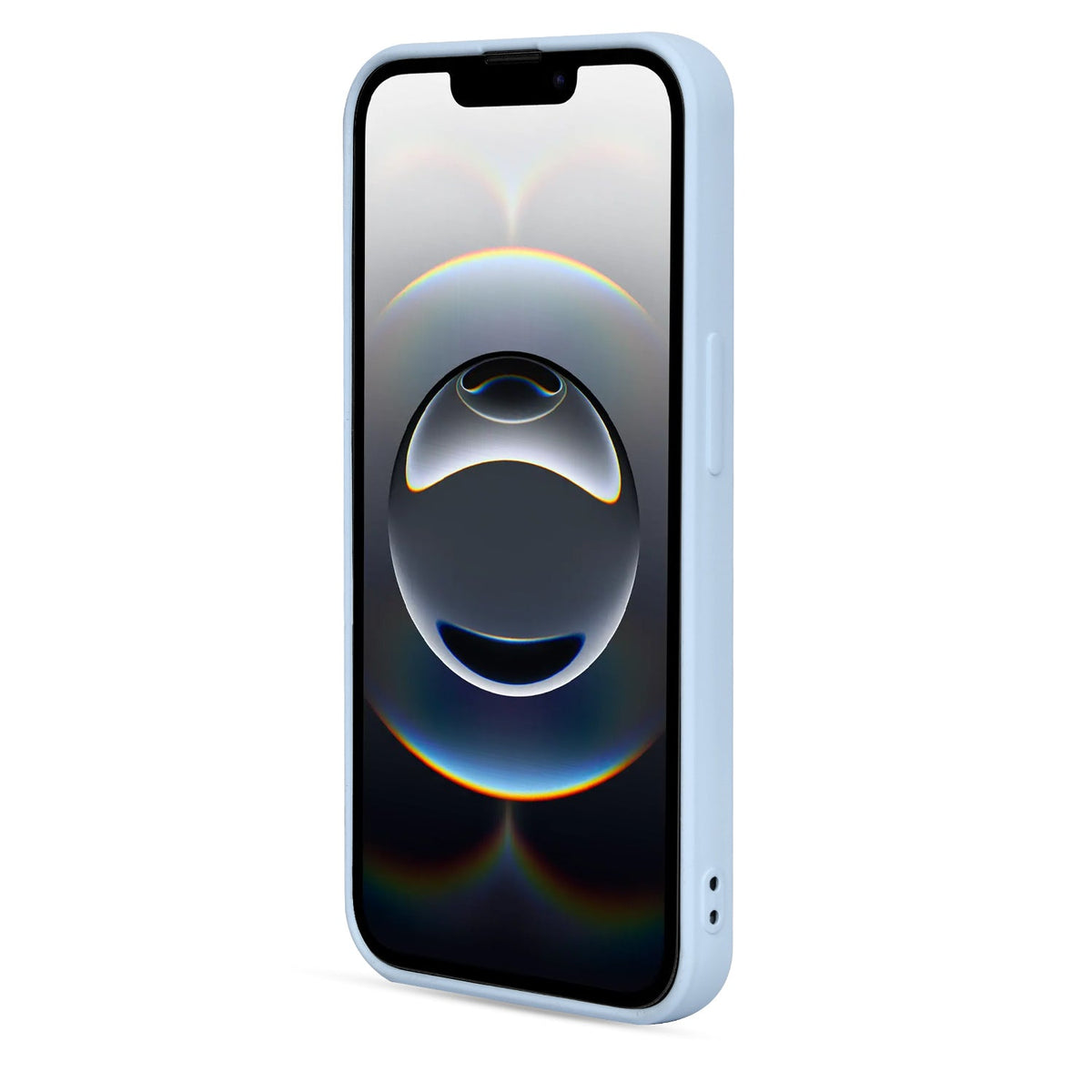 Apple iPhone 16e Hoesje - Blauw - Diamant Glitter Back Cover