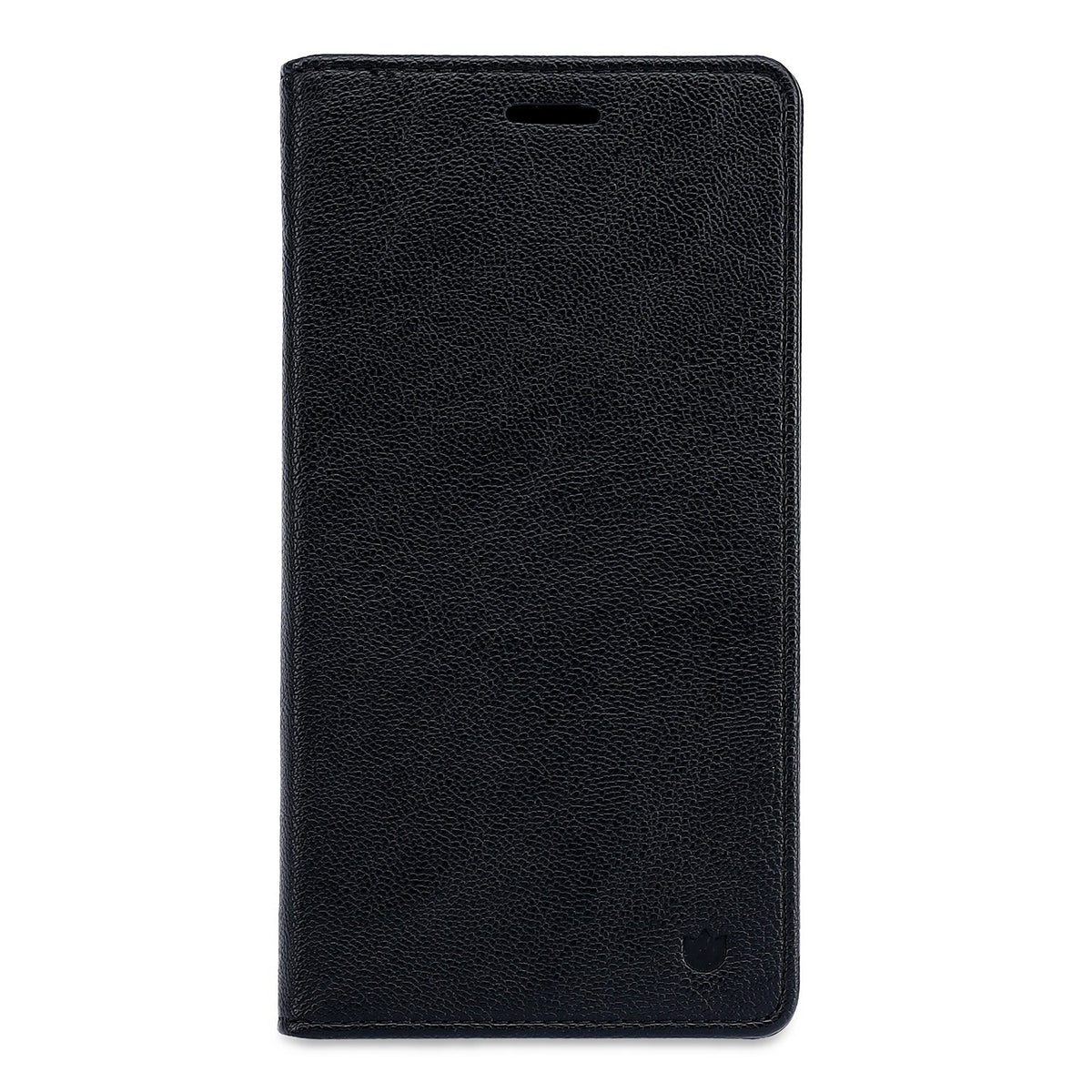 Apple iPhone Air Hoesje - Onyx Black - Dunne Leather-look Back Cover
