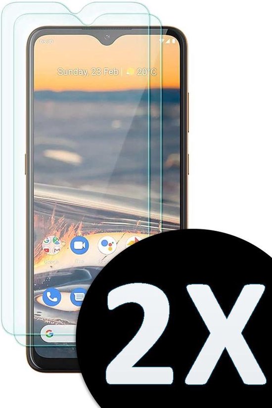 Nokia G20 Screenprotector - Tempered Glass - 2 Stuks