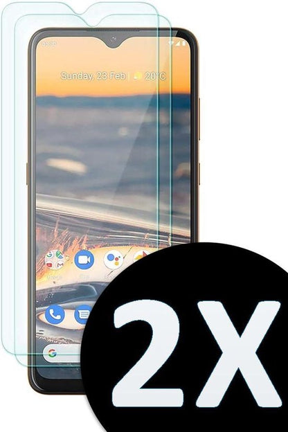 Nokia G20 Screenprotector - Tempered Glass - 2 Stuks