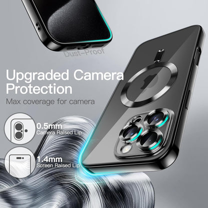 Apple iPhone 16 Pro Max Case - Black - Silicone MagSafe Back Cover