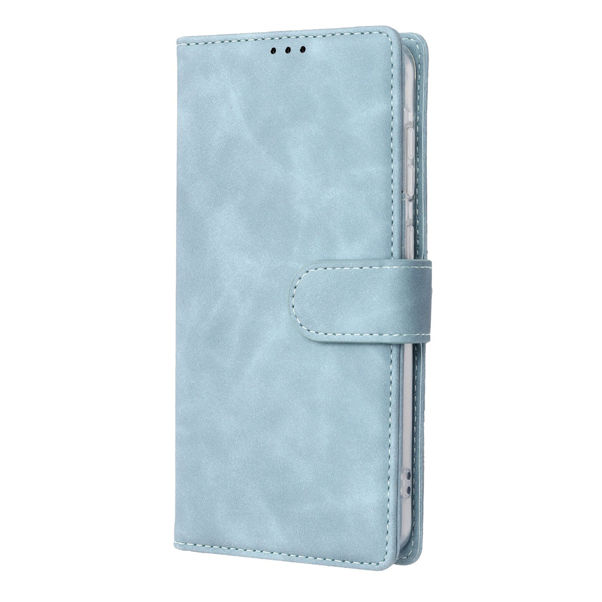 Samsung Galaxy A56 Hoesje - Licht Blauw - Bookcase