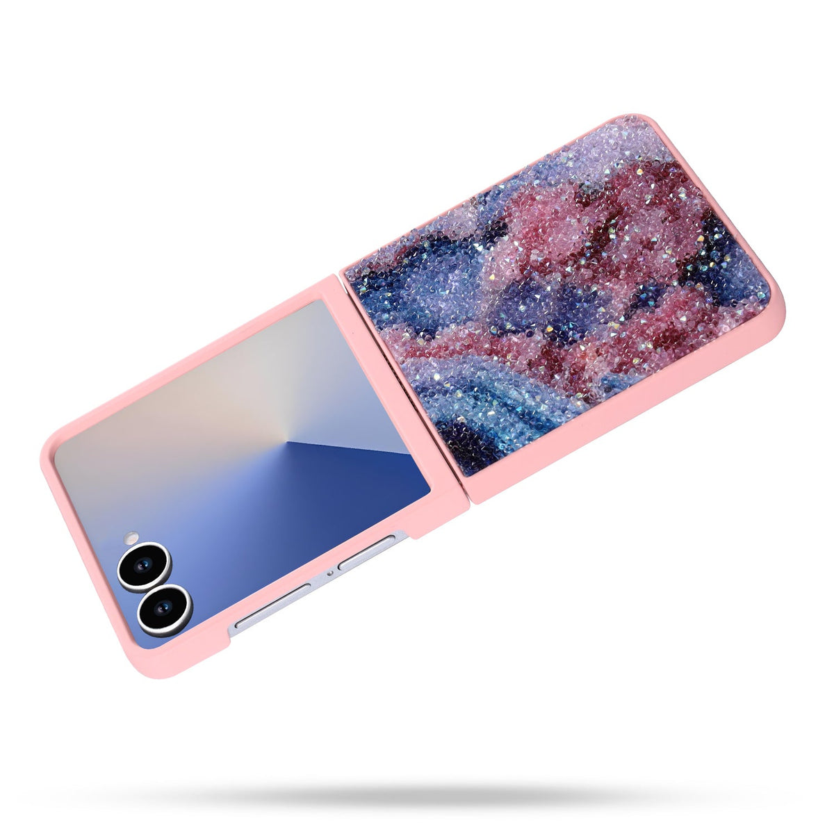 Samsung Galaxy Z Flip 7 Hoesje - Nova - Diamant Marmer Back Cover