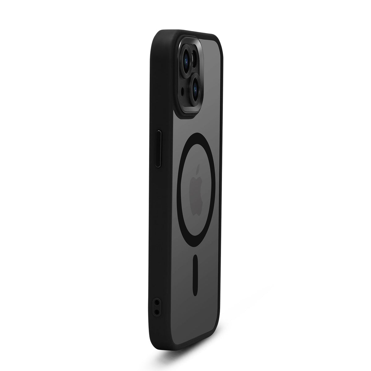 Apple iPhone 15 Plus Hoesje - Zwart - Bumper MagSafe Back Cover