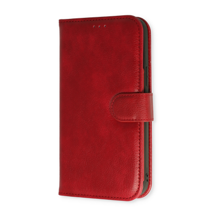 Samsung Galaxy A33 5G Hoesje - Rood - 2 in 1 Bookcase met 10 Kaart Vakken