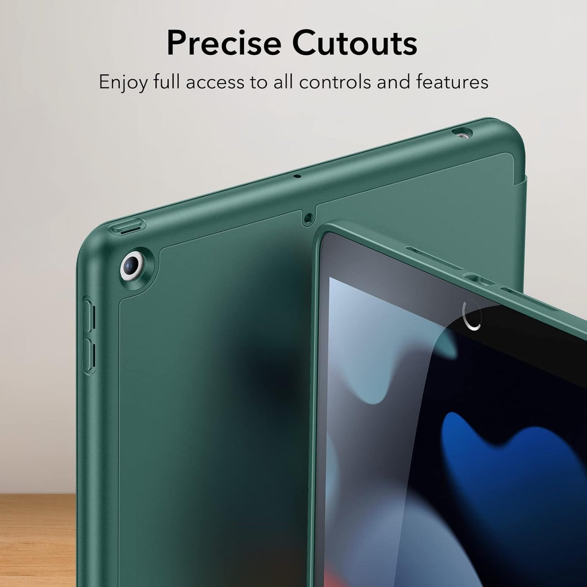 Apple iPad 8 10.2 (2020) Tablet Case - Green - Smart Cover