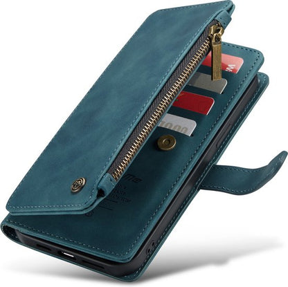 Apple iPhone 13 Pro Case - Emerald Green - Luxury Wallet Case with Zipper