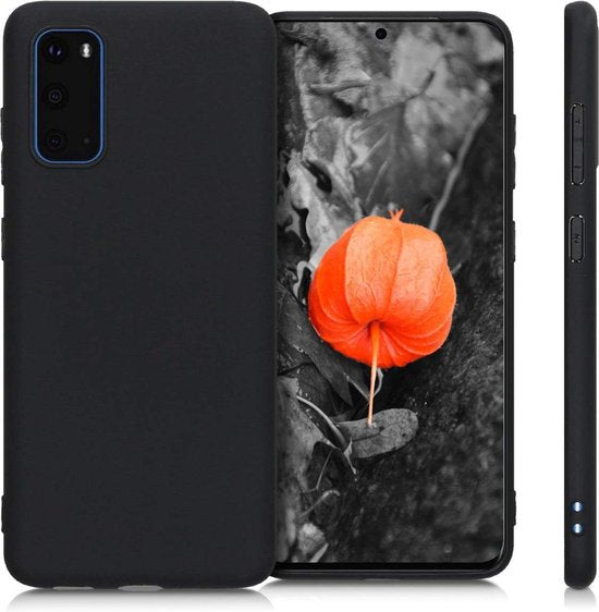 Samsung Galaxy S20 Hülle - Schwarz - Silikon Backcover