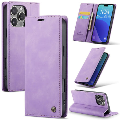 Apple iPhone 16 Pro Max Case - Bright Lila - Slim Wallet Case