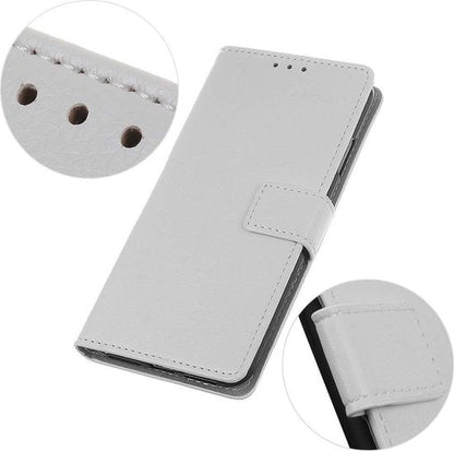 Samsung Galaxy A41 Case - White - Wallet Case