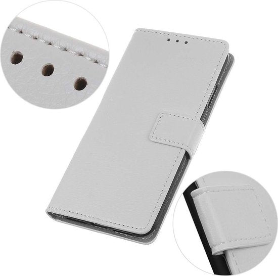 Apple iPhone 12 Mini Hoesje - Wit - Bookcase