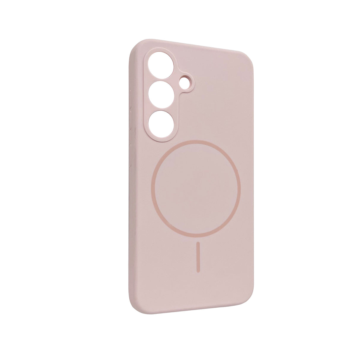 Samsung Galaxy S25 Plus Hoesje - Roze - Liquid Siliconen MagSafe Back Cover