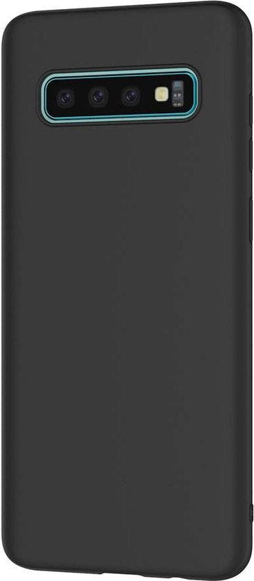 Samsung Galaxy S10 Case - Black - Silicone Back Cover
