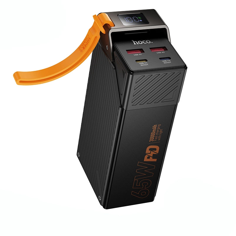 Hoco Powerbank 30.000mAh 65W - Zwart