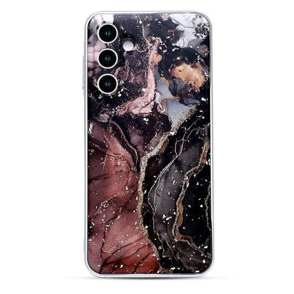 Samsung Galaxy A16 Hoesje - Zwart - Marmer Back Cover