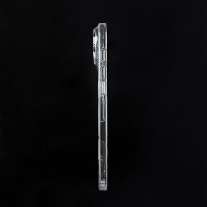 Apple iPhone Air Hoesje - Transparant - Minimalistic MagSafe Back Cover