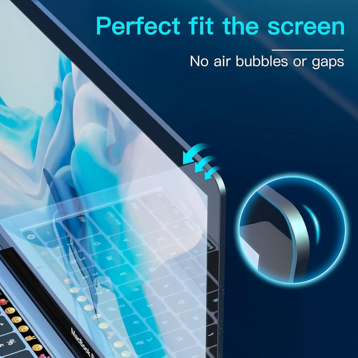 Apple MacBook Air M5/M4/M3/M2 (15-inch) Laptop Screen Protector - Tempered Glass - 1 Piece