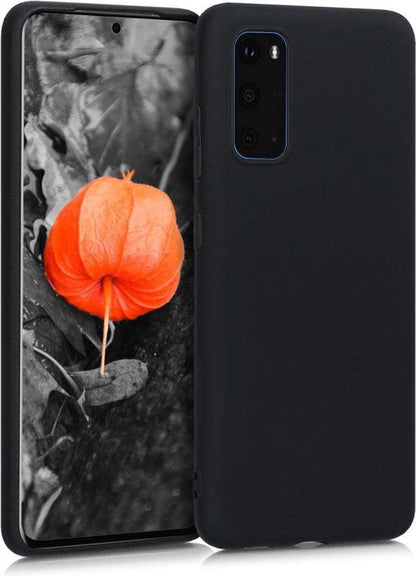 Samsung Galaxy S20 Hülle - Schwarz - Silikon Backcover