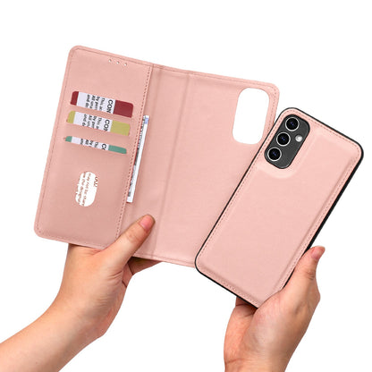 Samsung Galaxy S24 Ultra Hoesje - Roze - 2 in 1 Bookcase