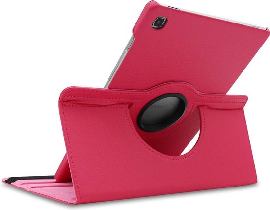 Samsung Galaxy Tab A7 Lite Tablethoes - Roze - Draaibare Bookcase