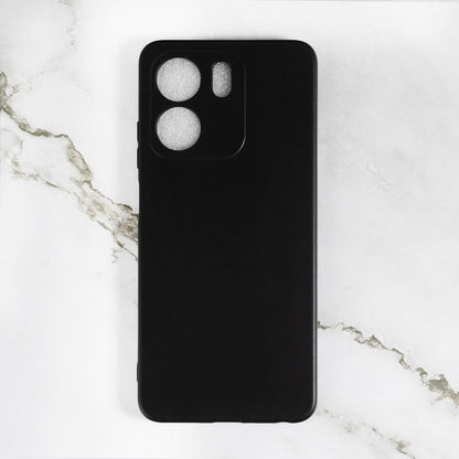 Oppo A6X 5G Hoesje - Zwart - Siliconen Back Cover
