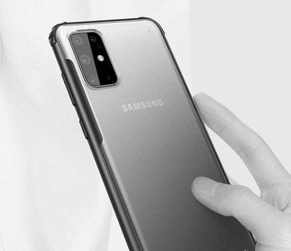Samsung Galaxy S20 Plus Hoesje - Zwart - Anti Slip Back Cover