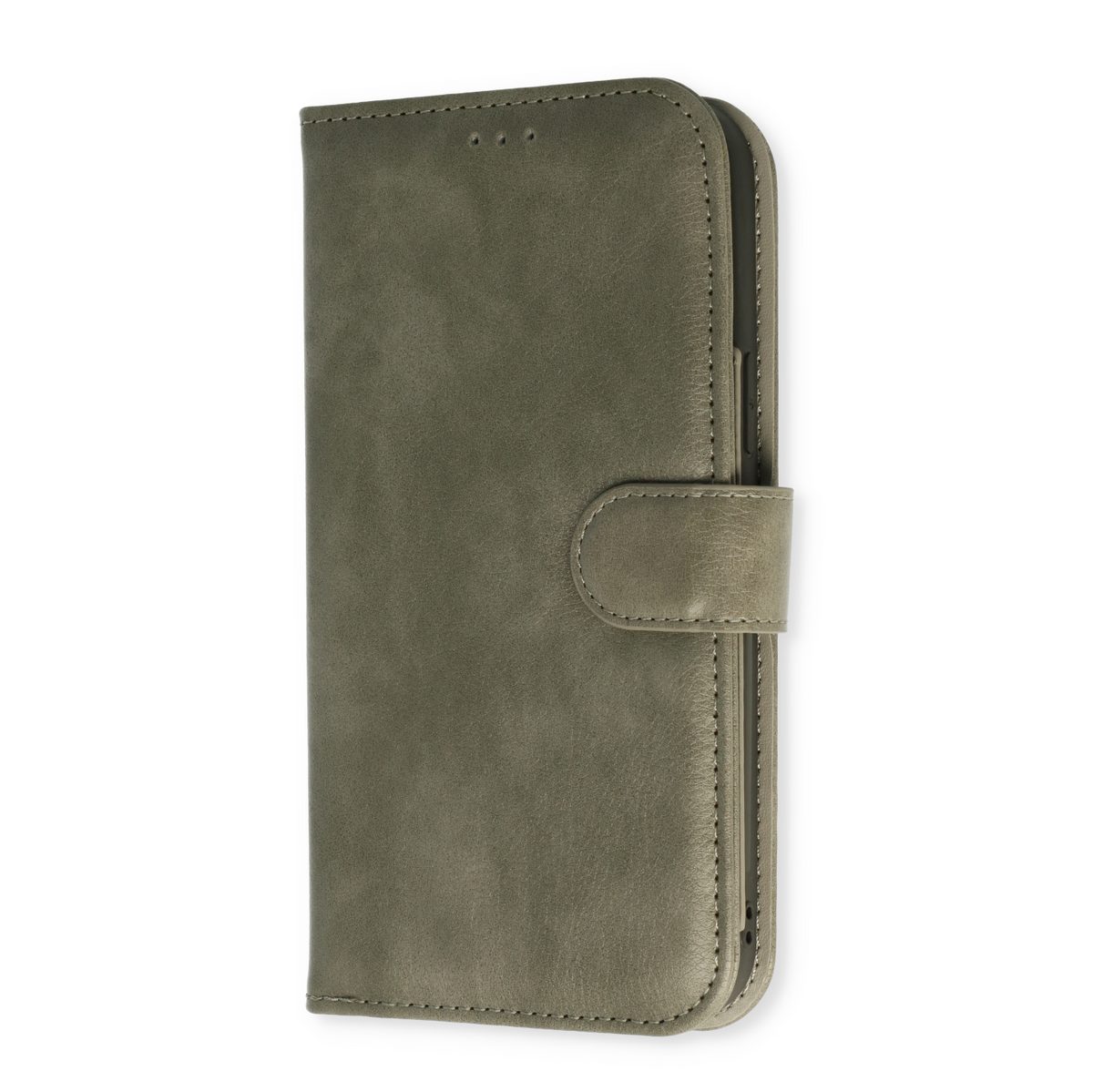 Apple iPhone 12 Case - Grey - 2-in-1 Wallet Case with 10 Card Slots