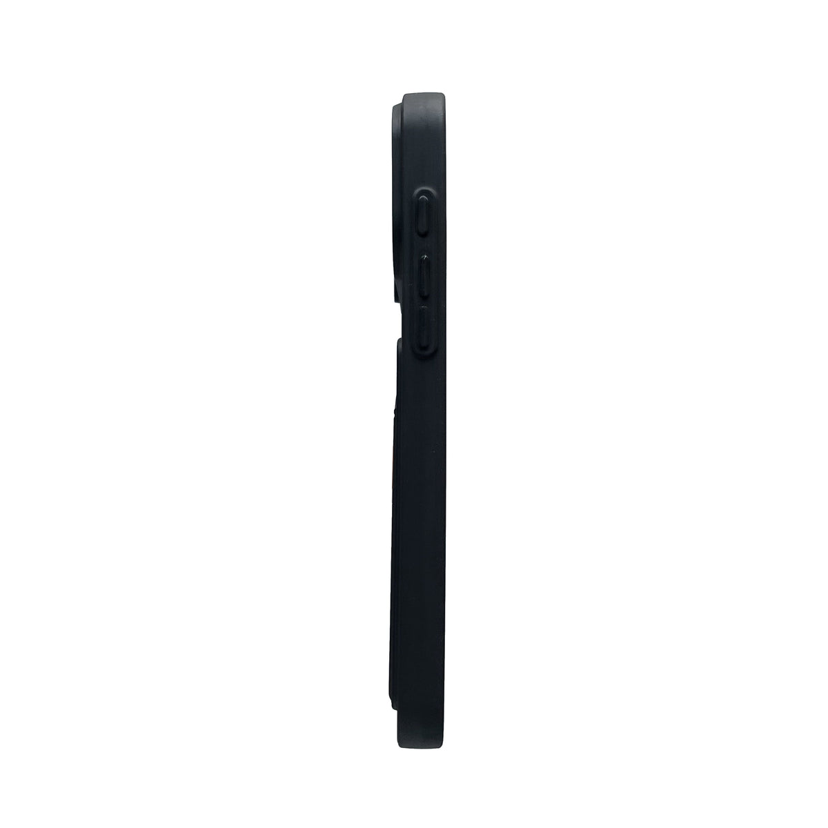 iPhone 17 Pro Hoesje - Zwart - Siliconen Back Cover met Pasjeshouder