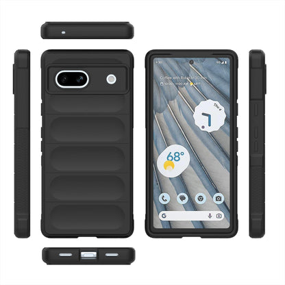 Google Pixel 7A Hoesje - Blauw - Siliconen Back Cover
