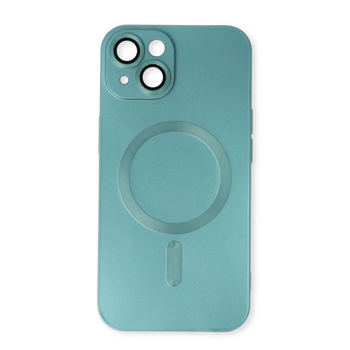 Apple iPhone 13 Case - Blue - Matte Silicone MagSafe Back Cover