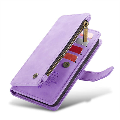 Samsung Galaxy A54 Hoesje - Bright Lila - Luxe Bookcase met Rits