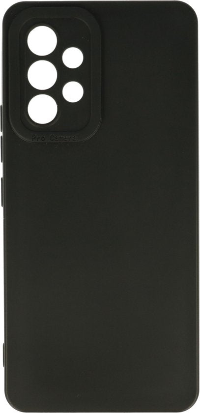 Samsung Galaxy A23 Hülle - Schwarz - Silikon Backcover mit Kameraschutz